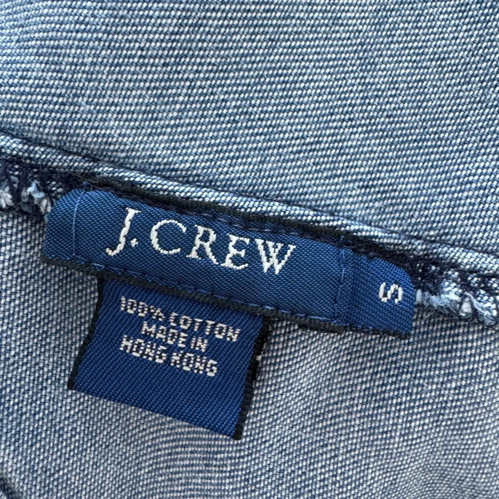 J. Crew Blue Denim Crop Top - Picture 5 of 5